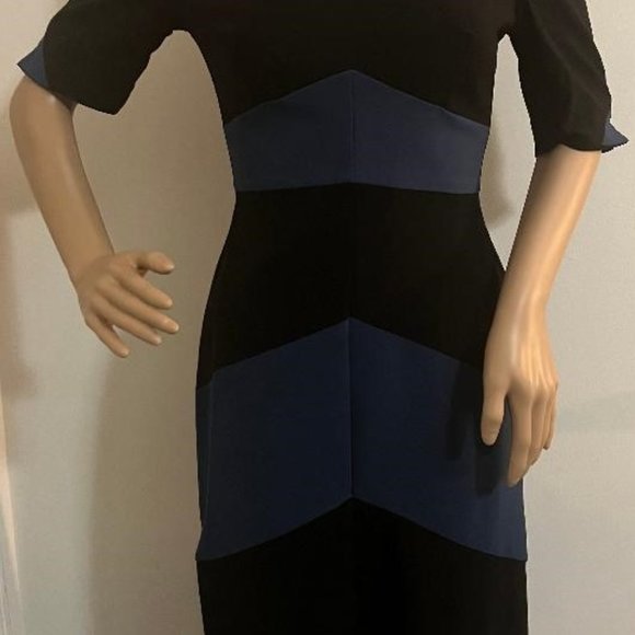 Vintage Pin Up Girl Style Geometric 1950s Retro Dress  by Stop Starring! Size M - Picture 9 of 13